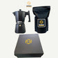 Kit Moka Italiana 280ml y 250gr de café de especialidad